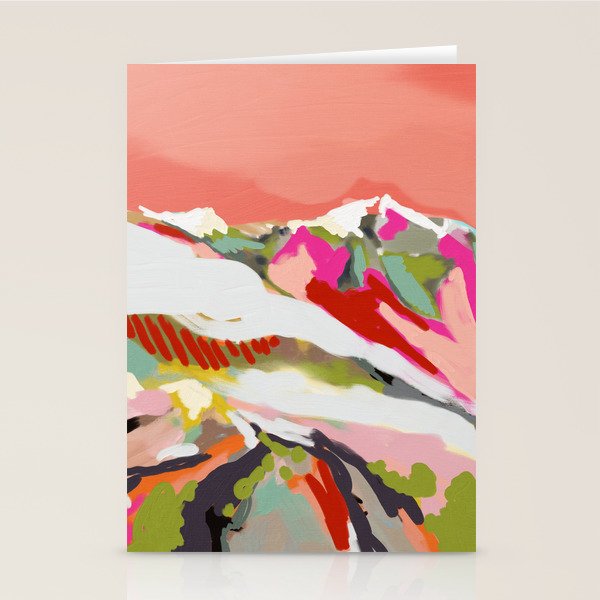 peachy sky Stationery Card Gallery Image 1