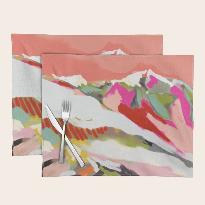 peachy sky Placemat Gallery Image 1