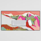 peachy sky Desk Mat Gallery Image 1