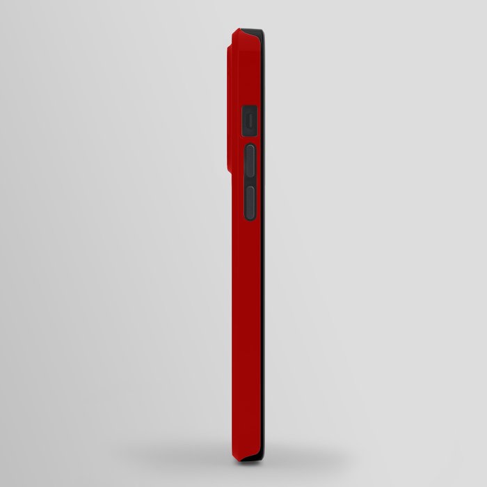 London Red - Plain Color iPhone Case Gallery Image 2
