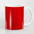 London Red - Plain Color Coffee Mug Gallery Image 1