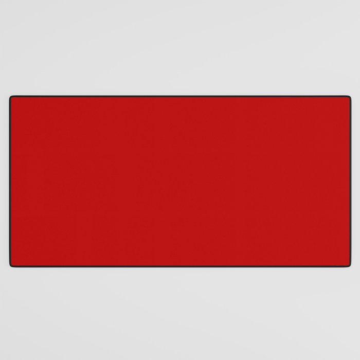 London Red - Plain Color Desk Mat Gallery Image 3