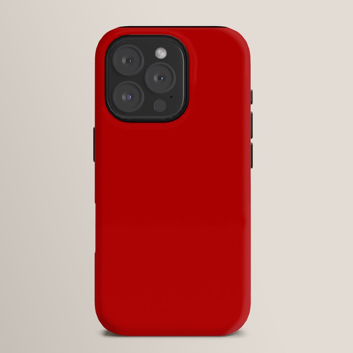 London Red - Plain Color iPhone Case Gallery Image 15