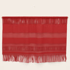 London Red - Plain Color Wall Hanging Gallery Image 1
