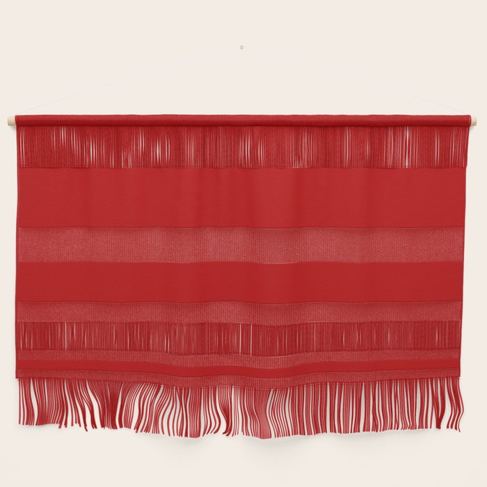 London Red - Plain Color Wall Hanging Gallery Image 1