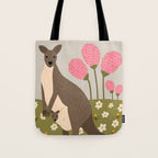 Mommy Kangaroo  Tote Bag Gallery Image 1