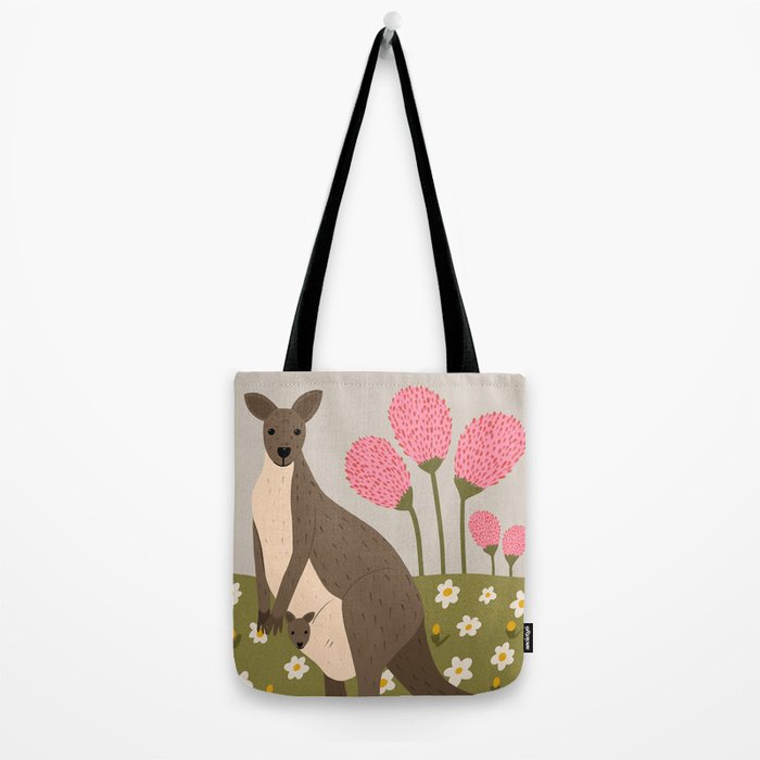 Mommy Kangaroo  Tote Bag Gallery Image 2