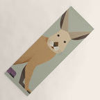 Whimsy European Hare Yoga Mat Gallery Image 1