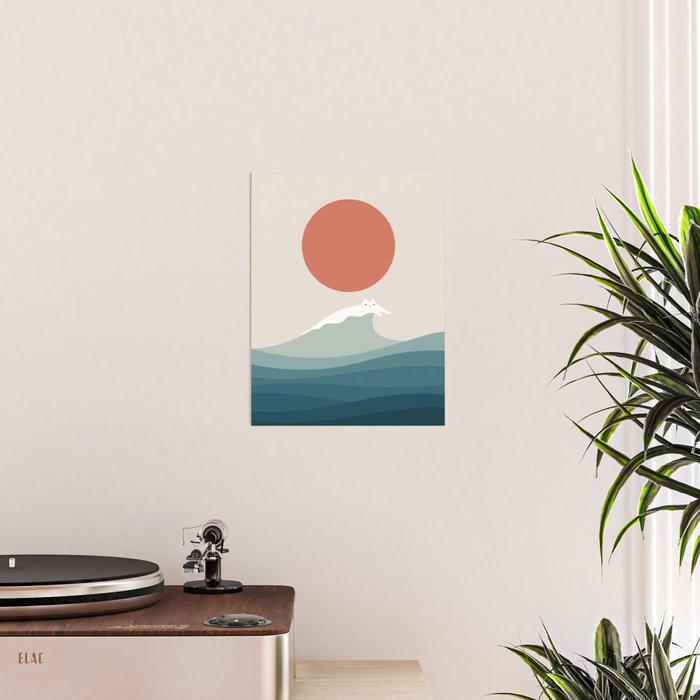Cat Landscape 157 Poster Gallery Image 2
