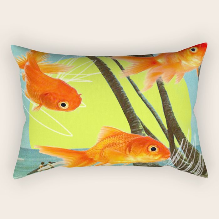Goodbye Summer Rectangular Pillow Gallery Image 2