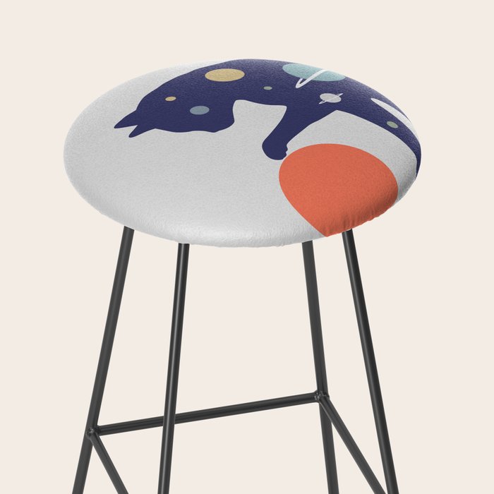 Cat Landscape 51 Stool Gallery Image 2