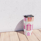 Moroccan Doors - Peach Palette Travel Mug Gallery Image 4