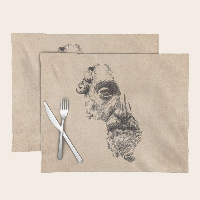 MARCUS AURELIUS ANTONINUS AUGUSTUS / Pencil Placemat Gallery Image 1