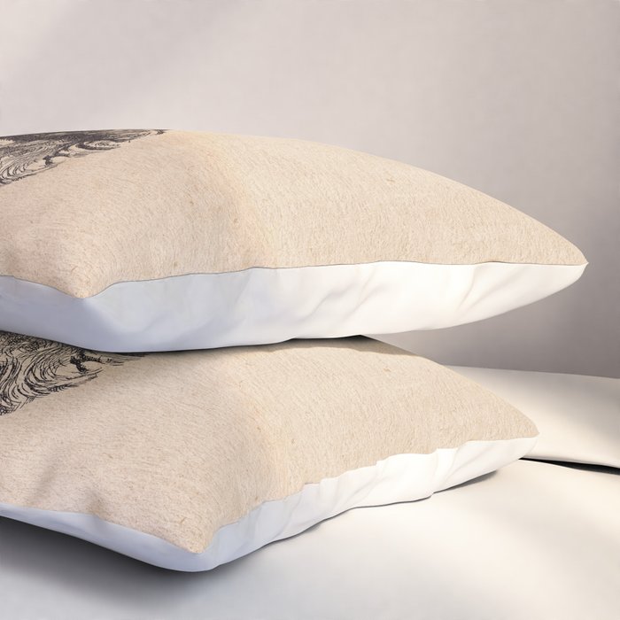 MARCUS AURELIUS ANTONINUS AUGUSTUS / Pencil Pillow Sham Gallery Image 3