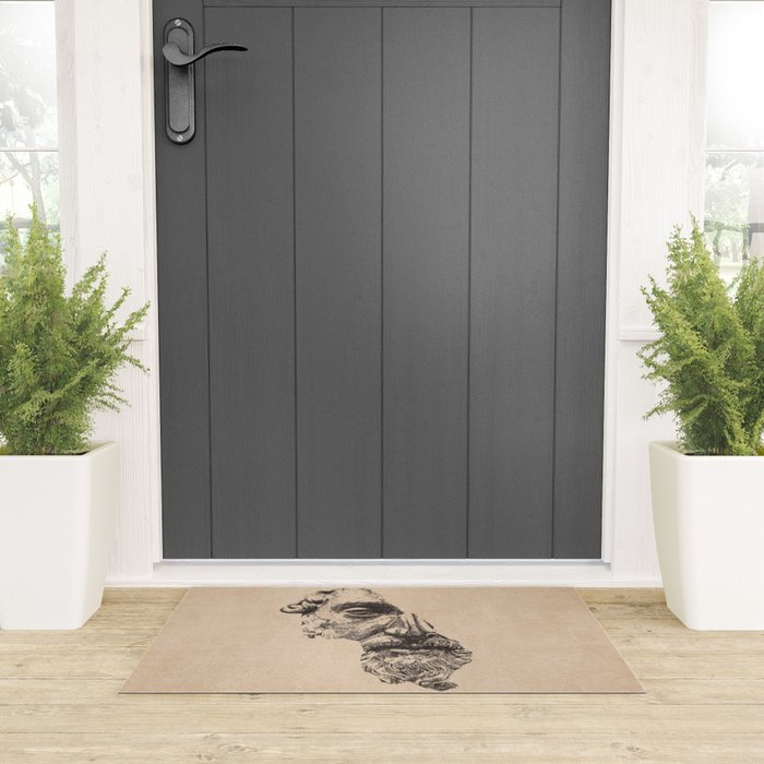 MARCUS AURELIUS ANTONINUS AUGUSTUS / Pencil Welcome Mat Gallery Image 3