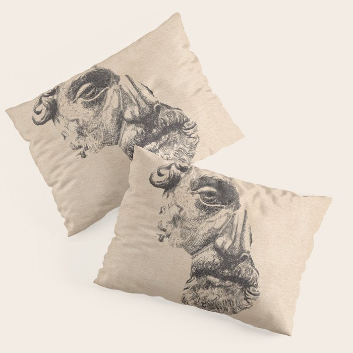 MARCUS AURELIUS ANTONINUS AUGUSTUS / Pencil Pillow Sham Gallery Image 3