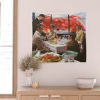 Revenge of the Crabs Wall Tapestry Gallery Image 2