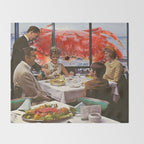 Revenge of the Crabs Throw Blanket Gallery Image 2