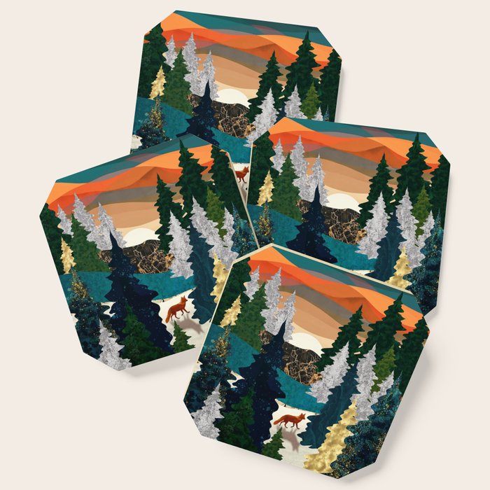 Amber Fox Coaster Gallery Image 1