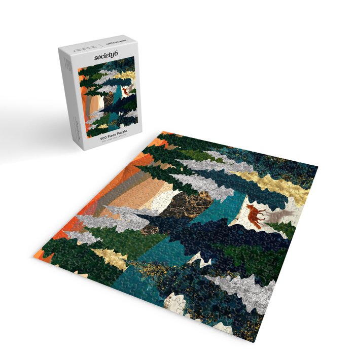 Amber Fox Jigsaw Puzzle Gallery Image 2