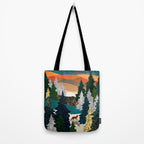 Amber Fox Tote Bag Gallery Image 2