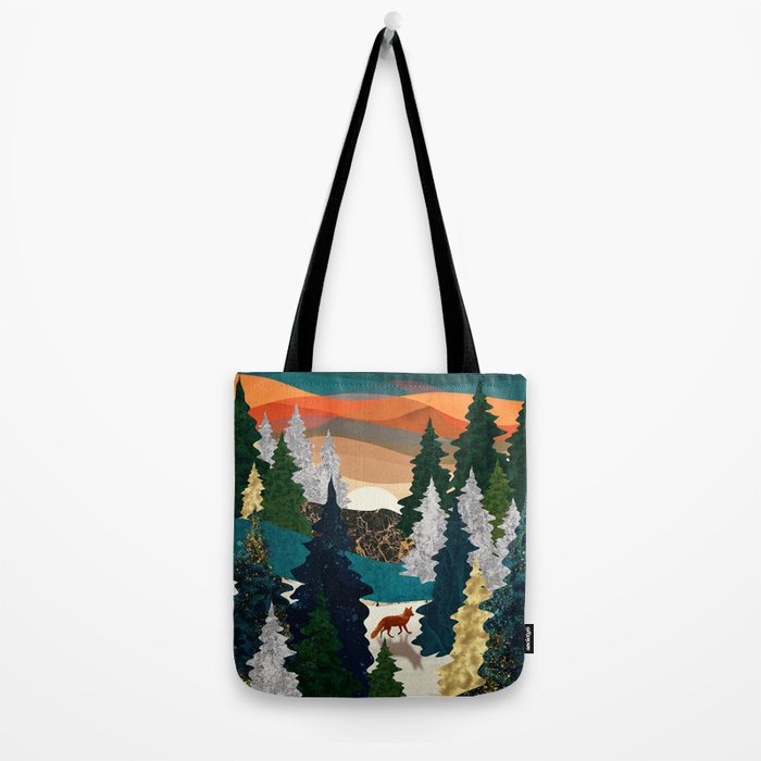Amber Fox Tote Bag Gallery Image 2