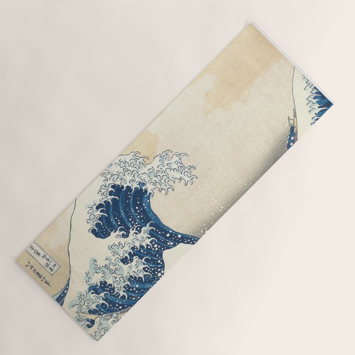 The Great Wave off Kanagawa Yoga Mat Gallery Image 1