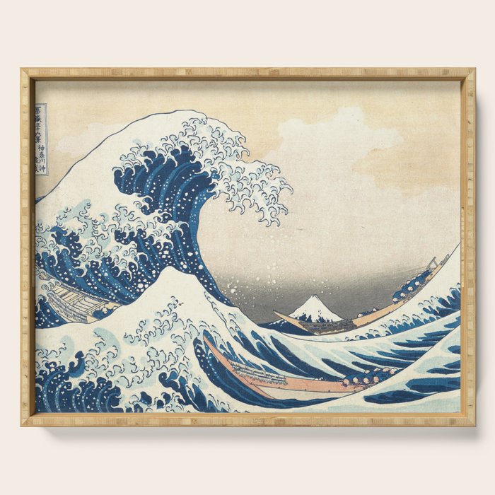 The Great Wave off Kanagawa Serving Tray Gallery Image 1