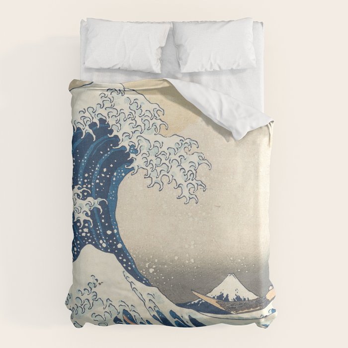 The Great Wave off Kanagawa Duvet Cover Gallery Image 6