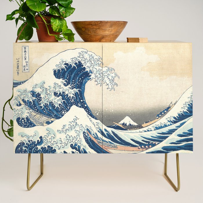 The Great Wave off Kanagawa Credenza Gallery Image 1