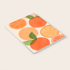 Sunny Oranges Tropical Fruit Illustration Notebook Gallery Image 3