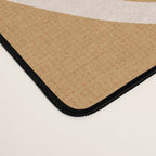 Modern Boho Art Nouveau Floral 2.1 Neutral Sand Desk Mat Gallery Image 4