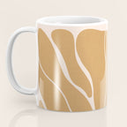 Modern Boho Art Nouveau Floral 2.1 Neutral Sand Coffee Mug Gallery Image 3
