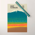 Mount Kilimanjaro Wrapping Paper Gallery Image 1