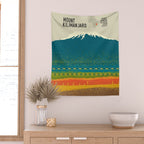 Mount Kilimanjaro Wall Tapestry Gallery Image 2
