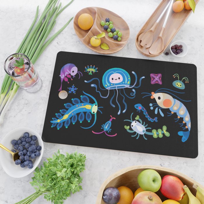 Zooplankton Cutting Board Gallery Image 2