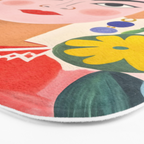 Garden Girl Summer Beauty Bath Mat Gallery Image 3