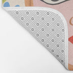 Garden Girl Summer Beauty Bath Mat Gallery Image 2