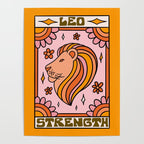 Leo Tarot Card Poster Gallery Image 4