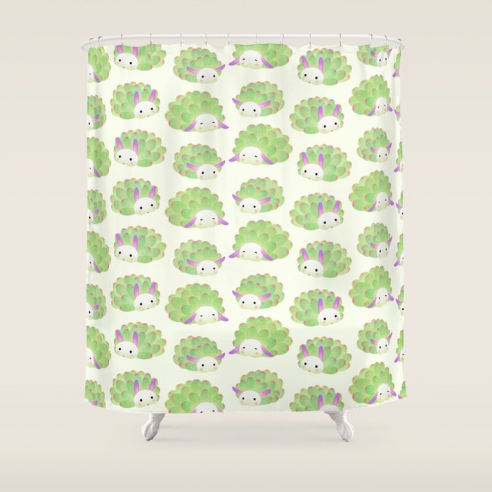 Sea sheep Shower Curtain Gallery Image 1