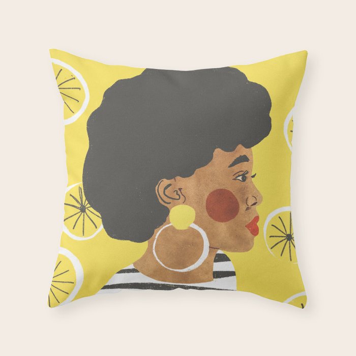 Lemonade Throw Pillow Gallery Image 6