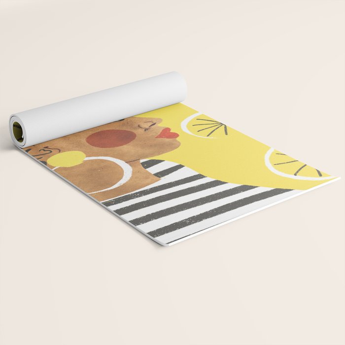 Lemonade Yoga Mat Gallery Image 2