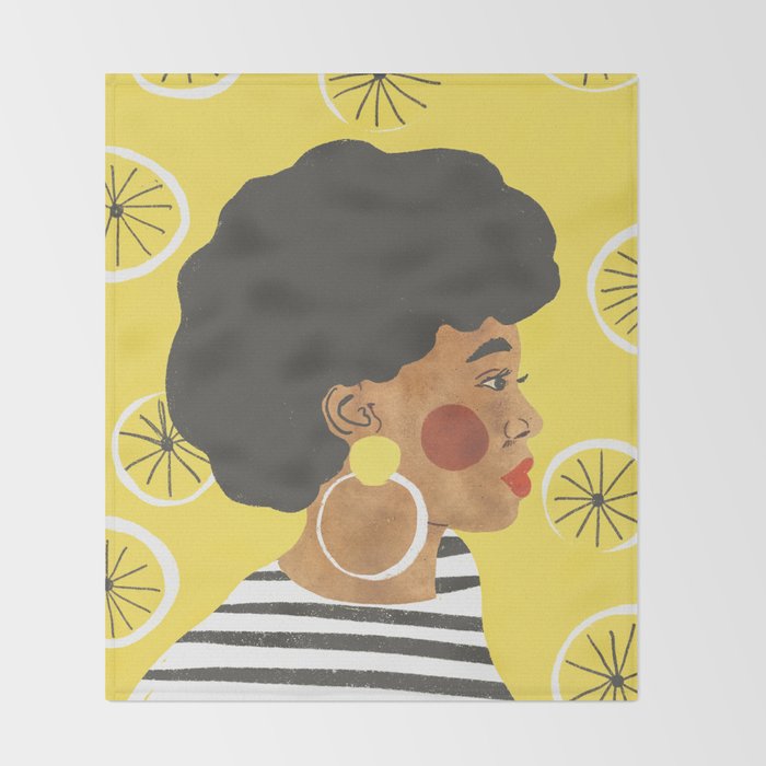 Lemonade Throw Blanket Gallery Image 2