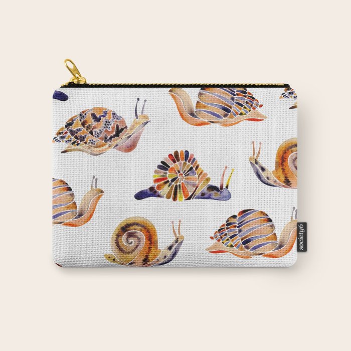 Snail Collection Carry All Pouch Gallery Image 1