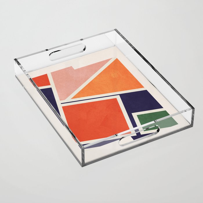 Modern Abstraction 18 Acrylic Tray Gallery Image 1