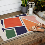 Modern Abstraction 18 Outdoor Rug Gallery Image 2