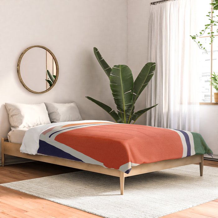 Modern Abstraction 18 Comforter Gallery Image 2
