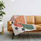 Modern Abstraction 18 Throw Blanket Gallery Image 1