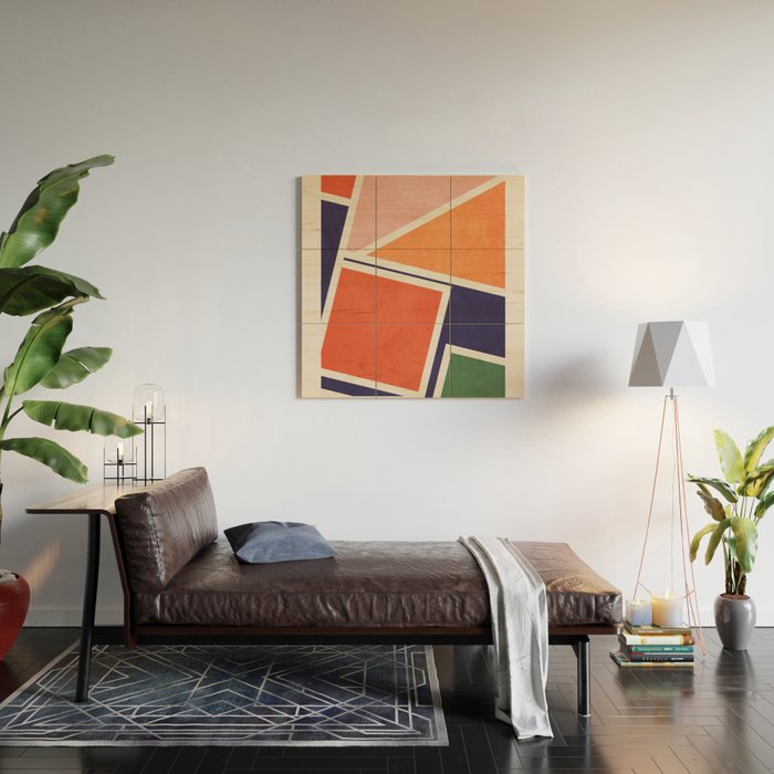 Modern Abstraction 18 Wood Wall Art Gallery Image 2