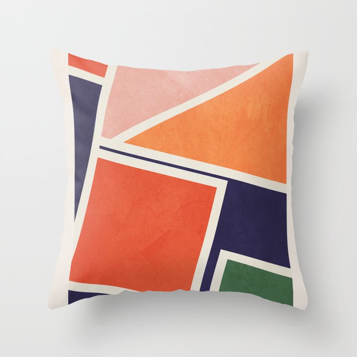 Modern Abstraction 18 Throw Pillow Gallery Image 6